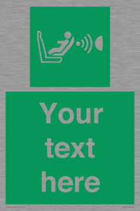 Custom safe condition child seat presence orientation detection system